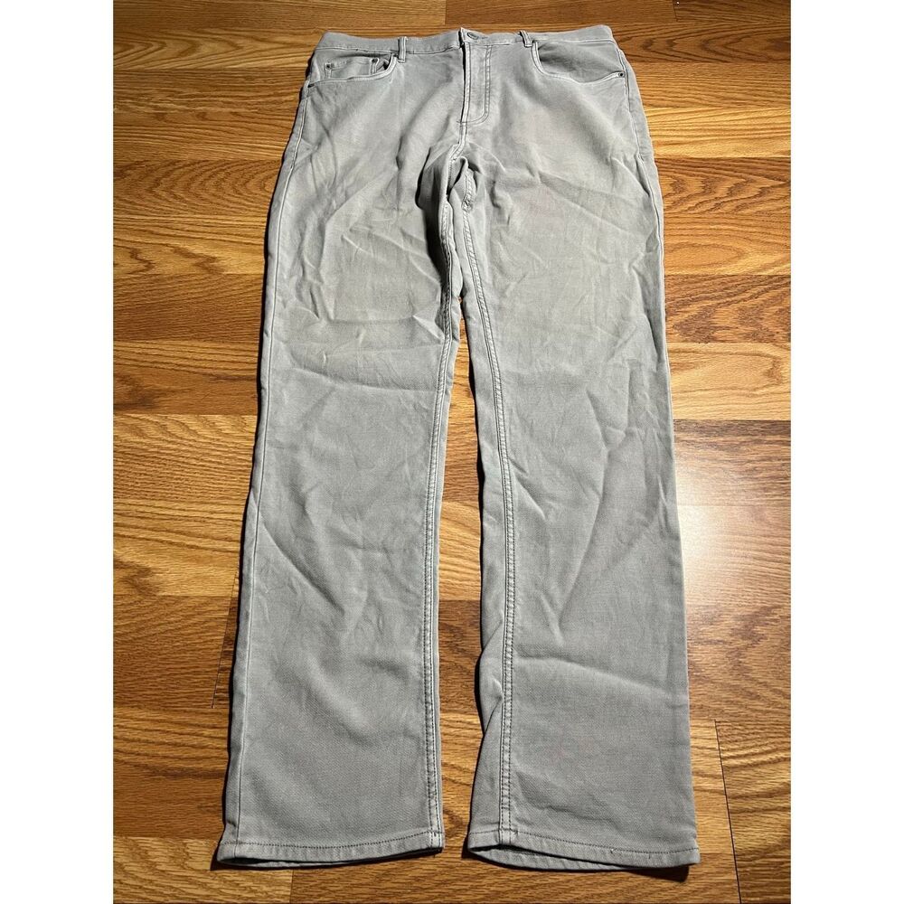 Faherty Men's Stretch Terry 5-Pocket Pants 35x32